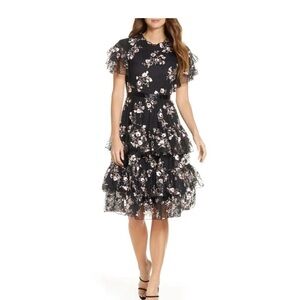 Rachel parcel black dress